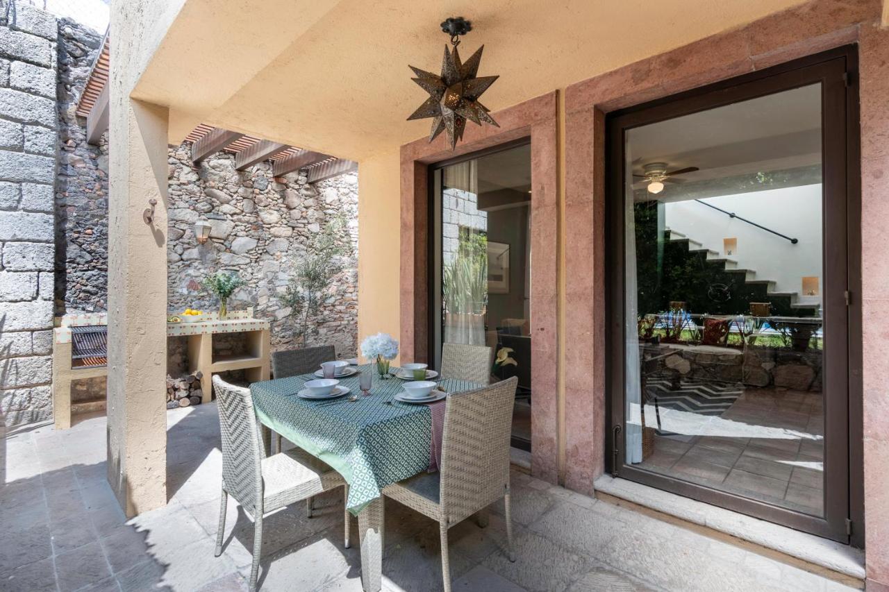 Angelic Centro 2Br, Pool & Jacuzzi, Gated Village 圣米格尔－德阿连德 外观 照片