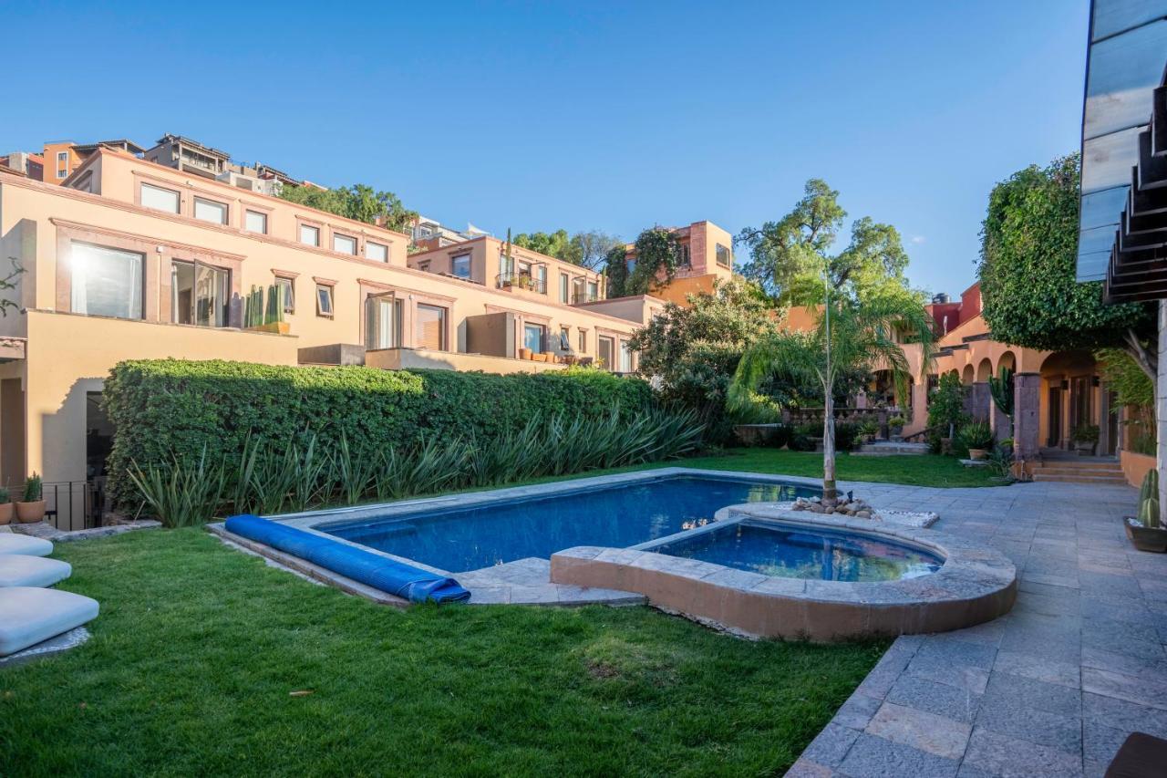 Angelic Centro 2Br, Pool & Jacuzzi, Gated Village 圣米格尔－德阿连德 外观 照片